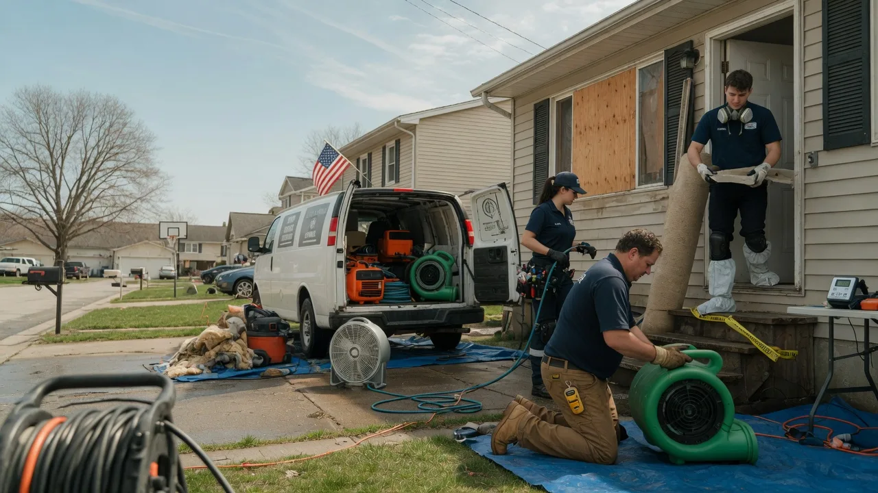 Water Damage Restoration in Dansville, MI near me